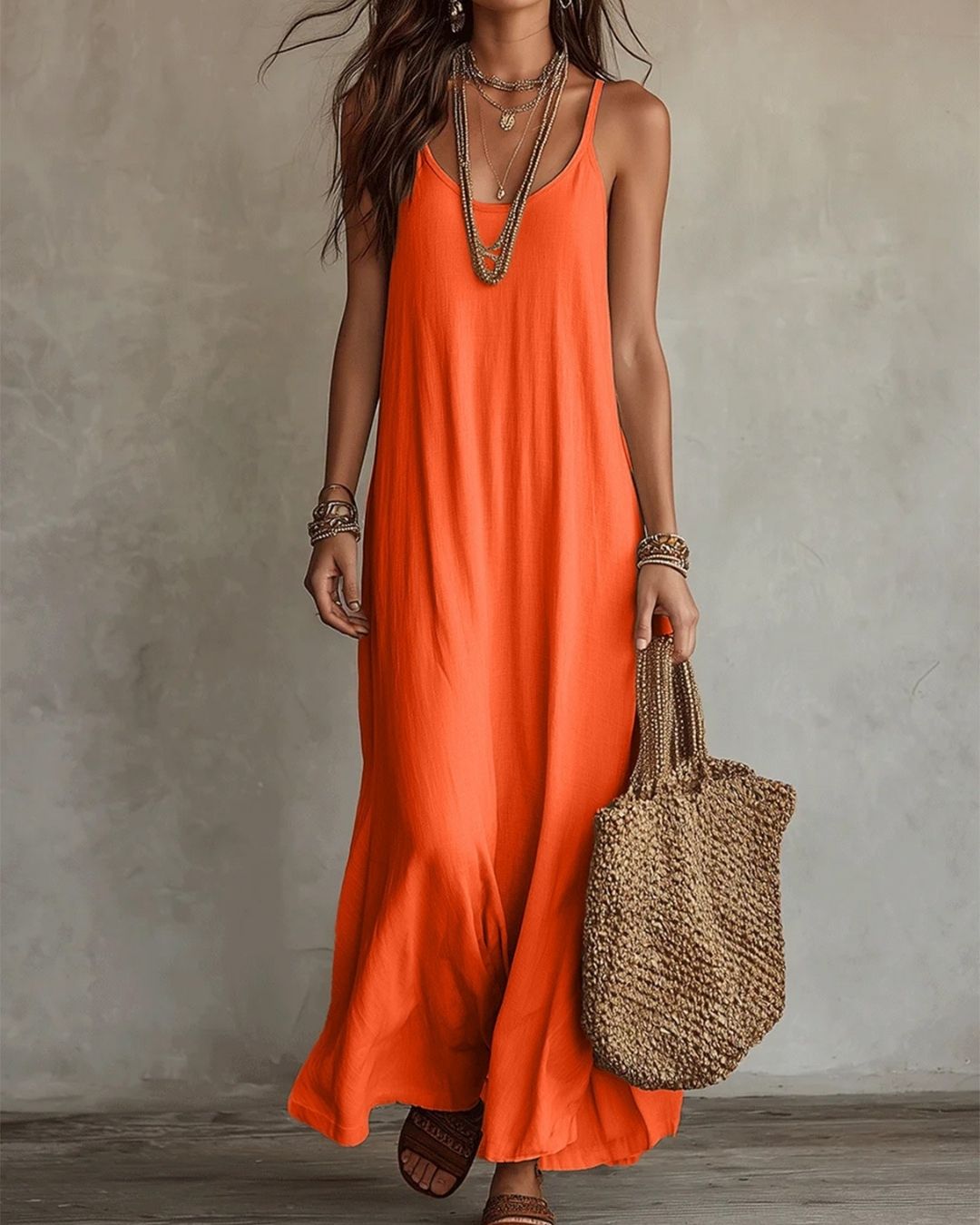 Vyla™ Boho Flowy Maxi Dress