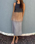 Vyla™ Sleeveless Gradient Tank Midi Dress