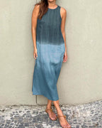 Vyla™ Sleeveless Gradient Tank Midi Dress