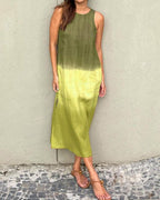 Vyla™ Sleeveless Gradient Tank Midi Dress
