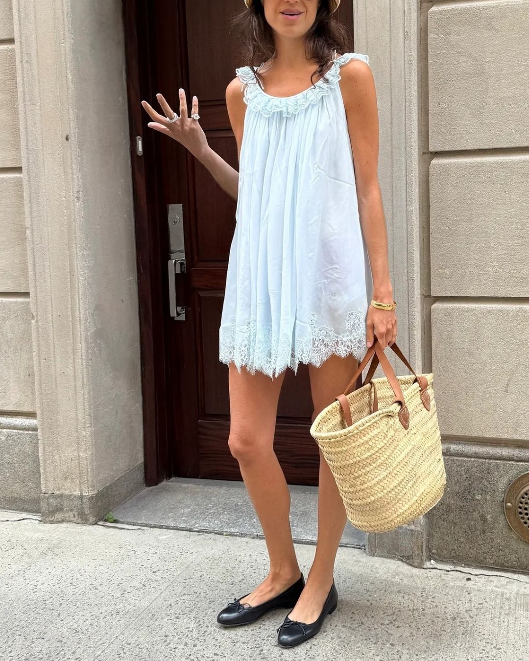 Aloveta™ Cecilia Lace Mini Dress