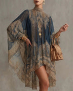 Vyla™ Regal Manor High-Low Chiffon Dress