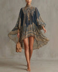 Vyla™ Regal Manor High-Low Chiffon Dress