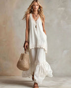 Vyla™ Ruffle Hem Set