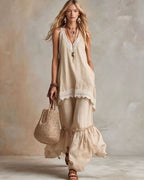 Vyla™ Ruffle Hem Set