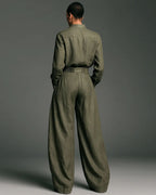 Vyla™ Vintage Relaxed Cardigan and High-Waisted Set
