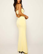 Vyla™ Cut Out Strap Maxi Dress