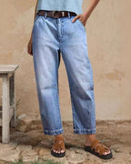 Vyla™ Relaxed Cropped Denim Pants