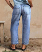 Vyla™ Relaxed Cropped Denim Pants