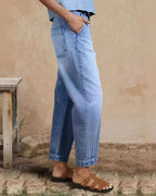 Vyla™ Relaxed Cropped Denim Pants