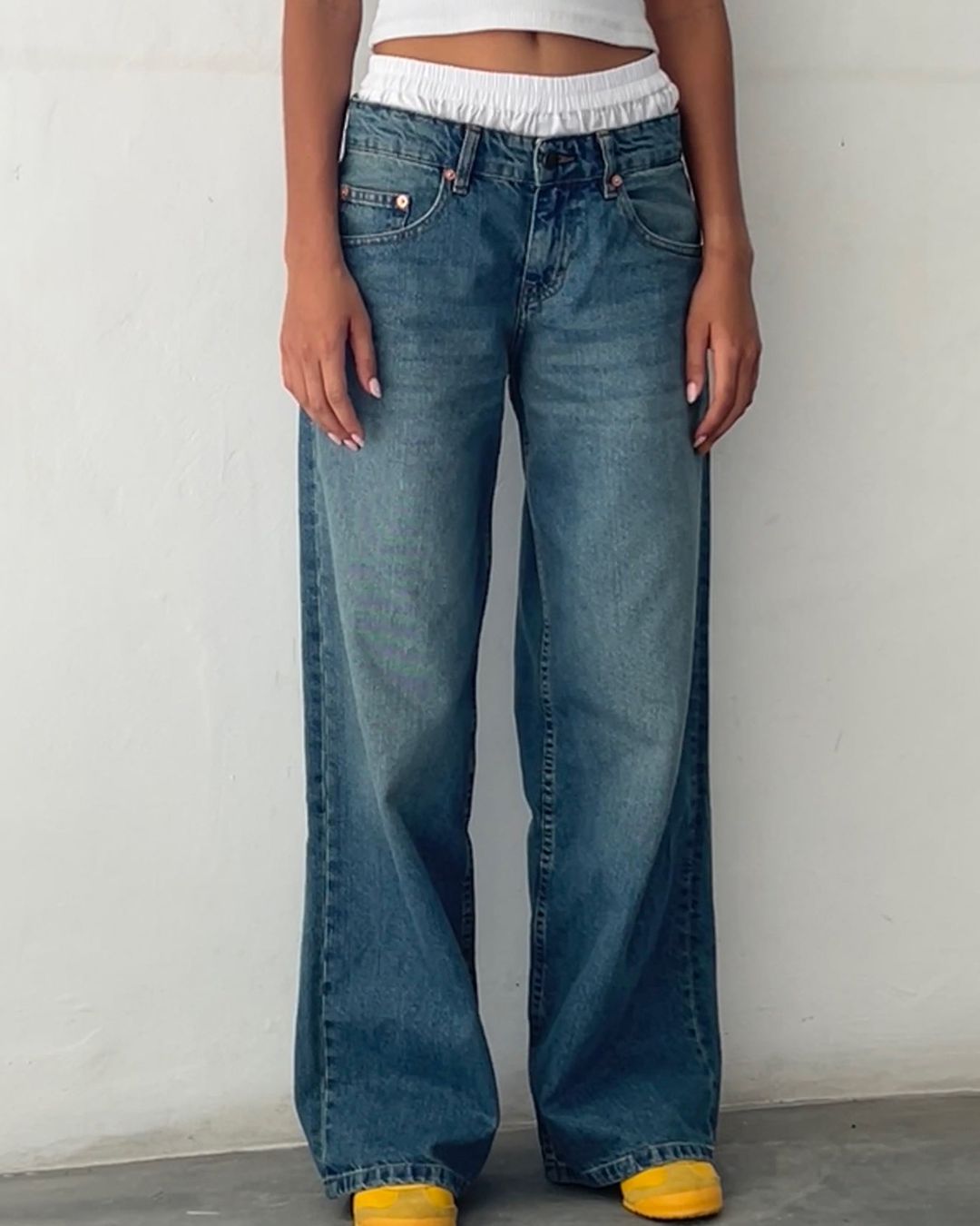 Vyla™ Wash Multi Mid Rise Straight Leg Jeans