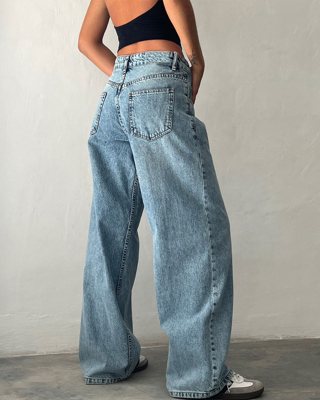 Vyla™ Wash Multi Mid Rise Straight Leg Jeans