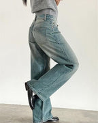 Vyla™ Wash Multi Mid Rise Straight Leg Jeans