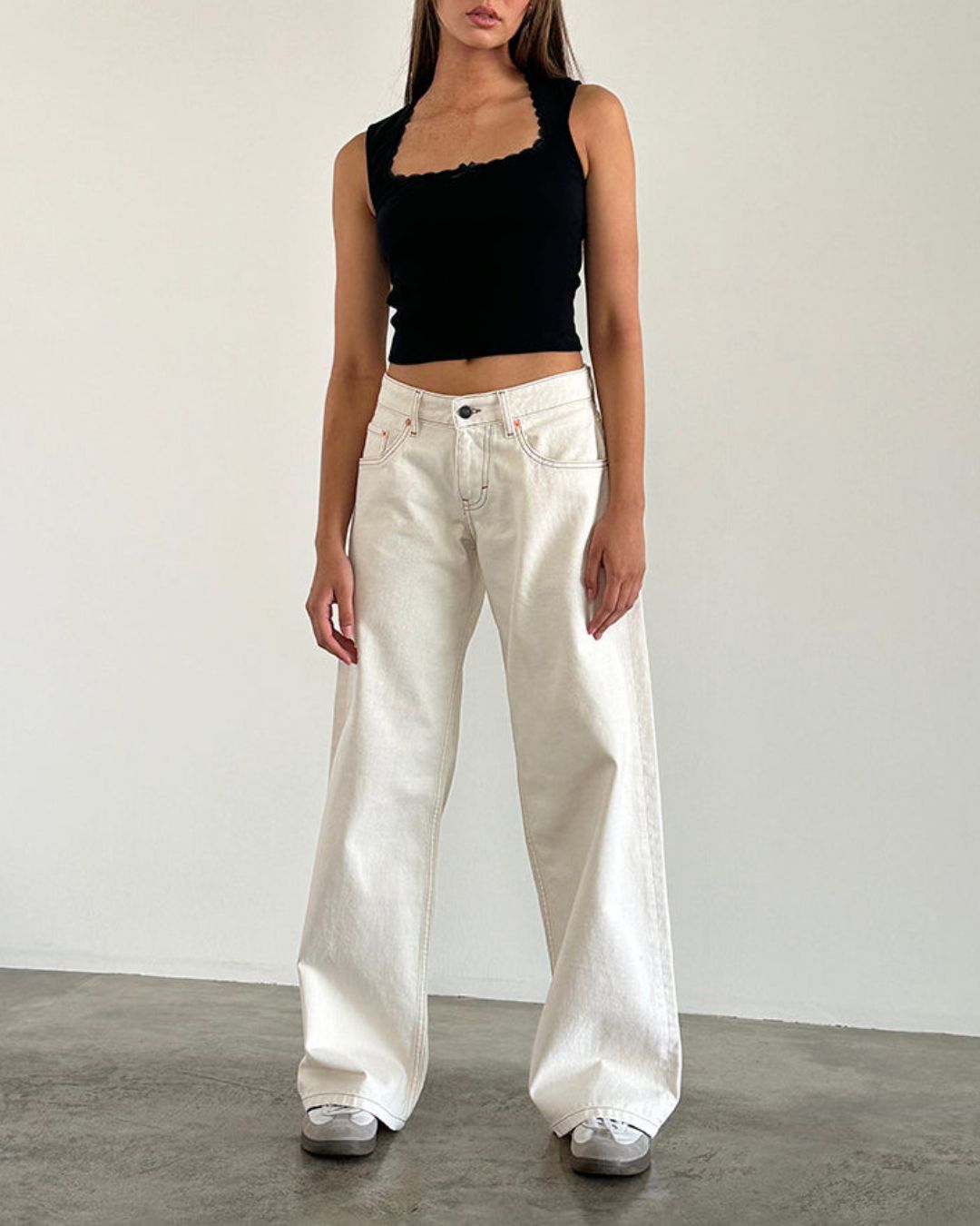 Vyla™ Wash Multi Mid Rise Straight Leg Jeans