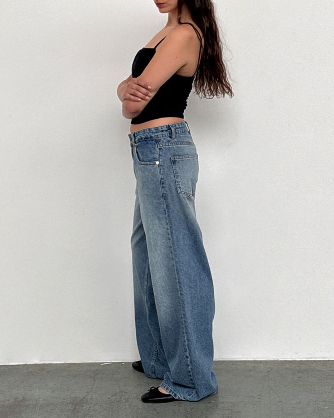 Vyla™ Wash Multi Mid Rise Straight Leg Jeans