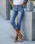 Vyla™ Wash High Rise Capri Skinny Jeans