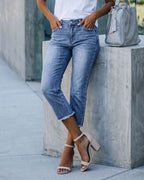 Vyla™ Wash High Rise Capri Skinny Jeans