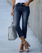 Vyla™ Wash High Rise Capri Skinny Jeans