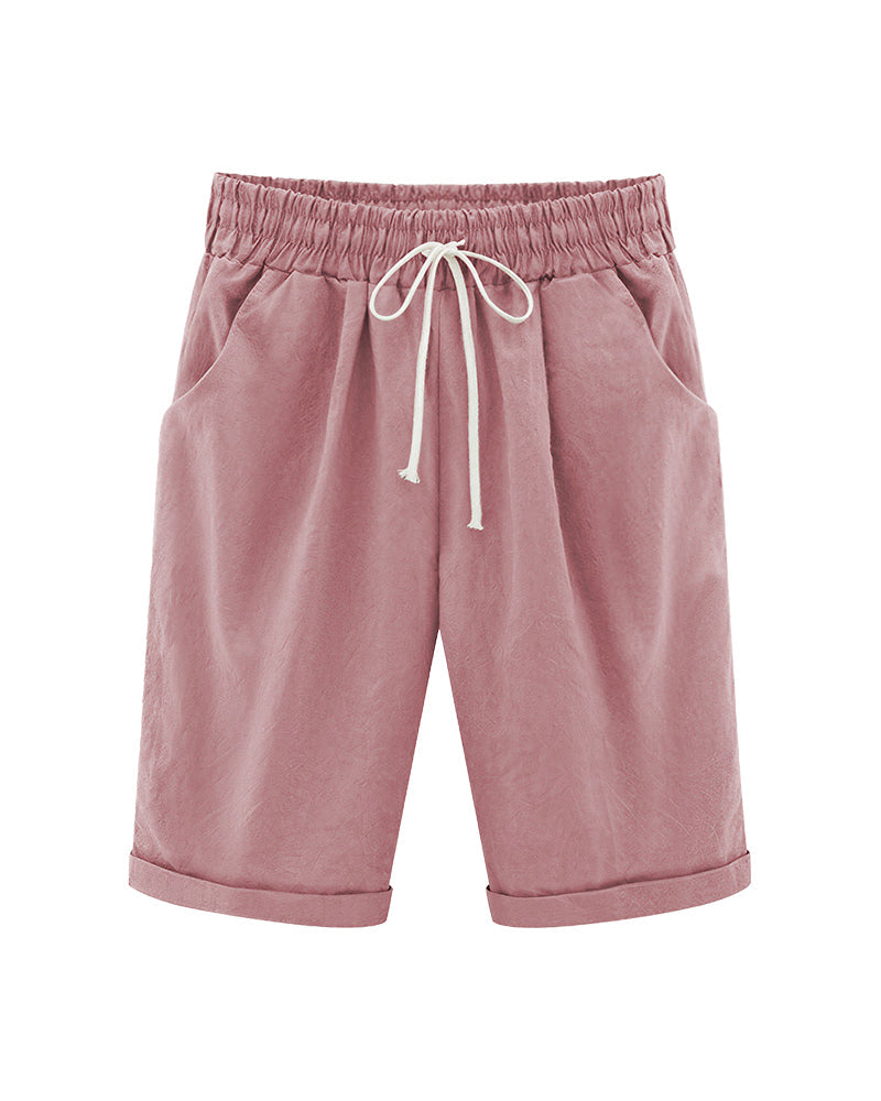 Vyla™ Casual Summer Loose Fit Shorts with Drawstring