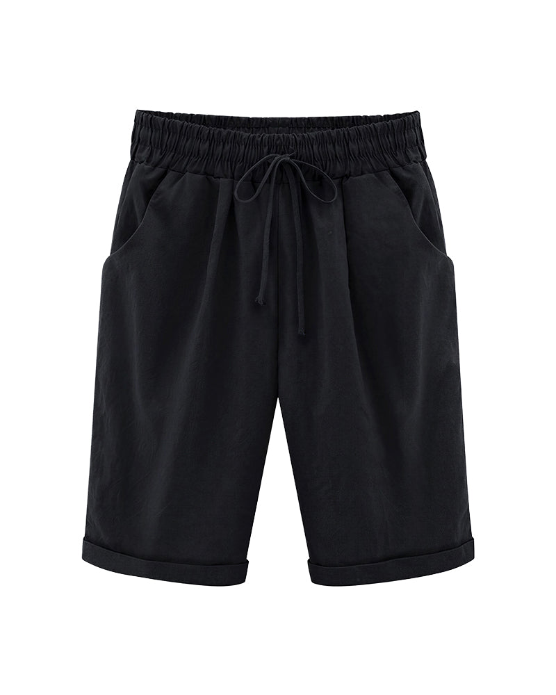 Vyla™ Casual Summer Loose Fit Shorts with Drawstring