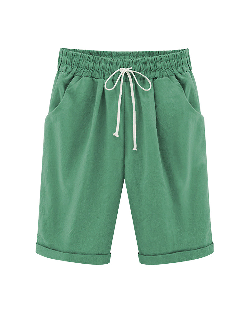 Vyla™ Casual Summer Loose Fit Shorts with Drawstring