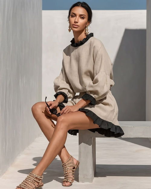 Vyla™ Ruffle Trim Hem Set