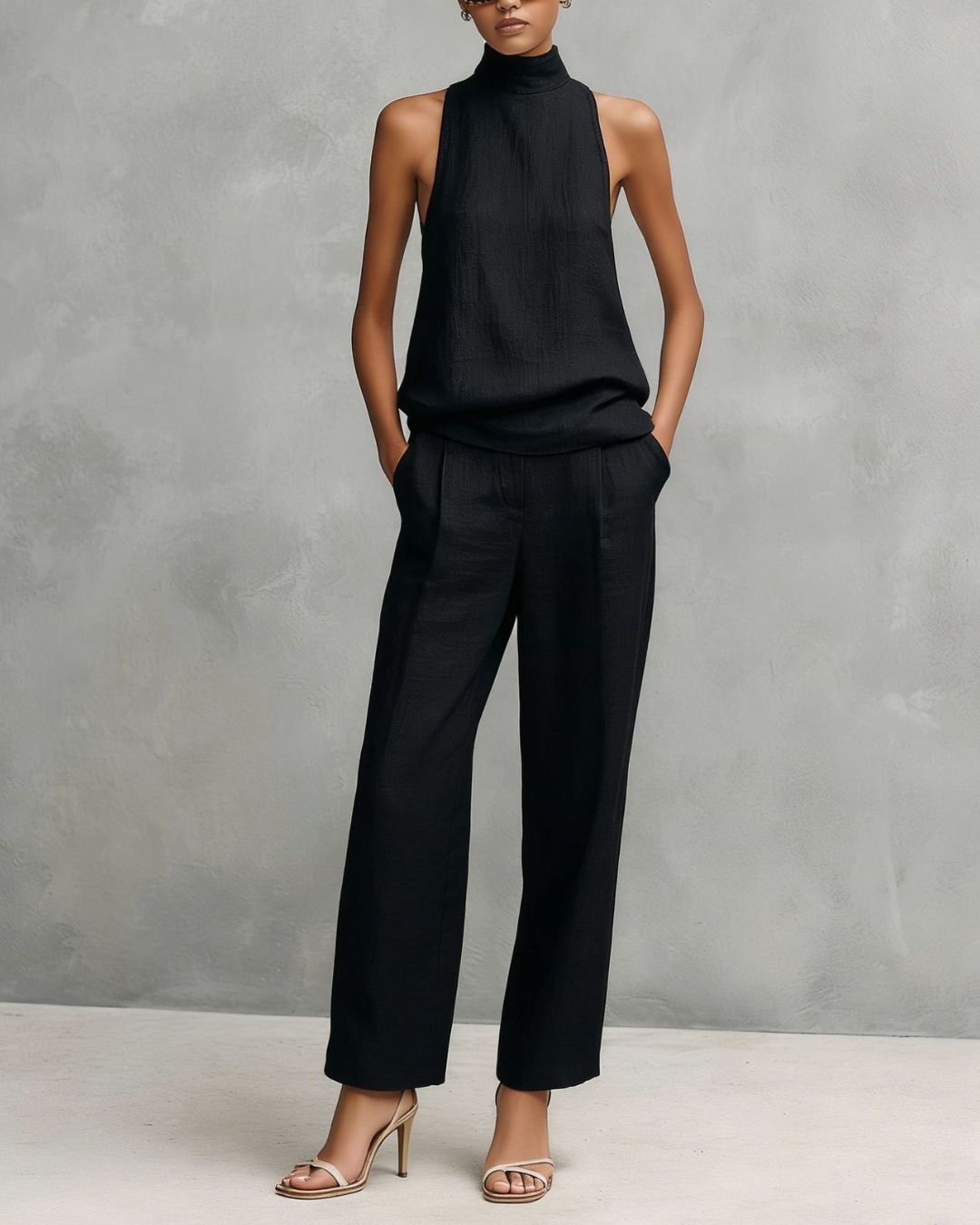 Vyla™ Elegant Round-neck Set