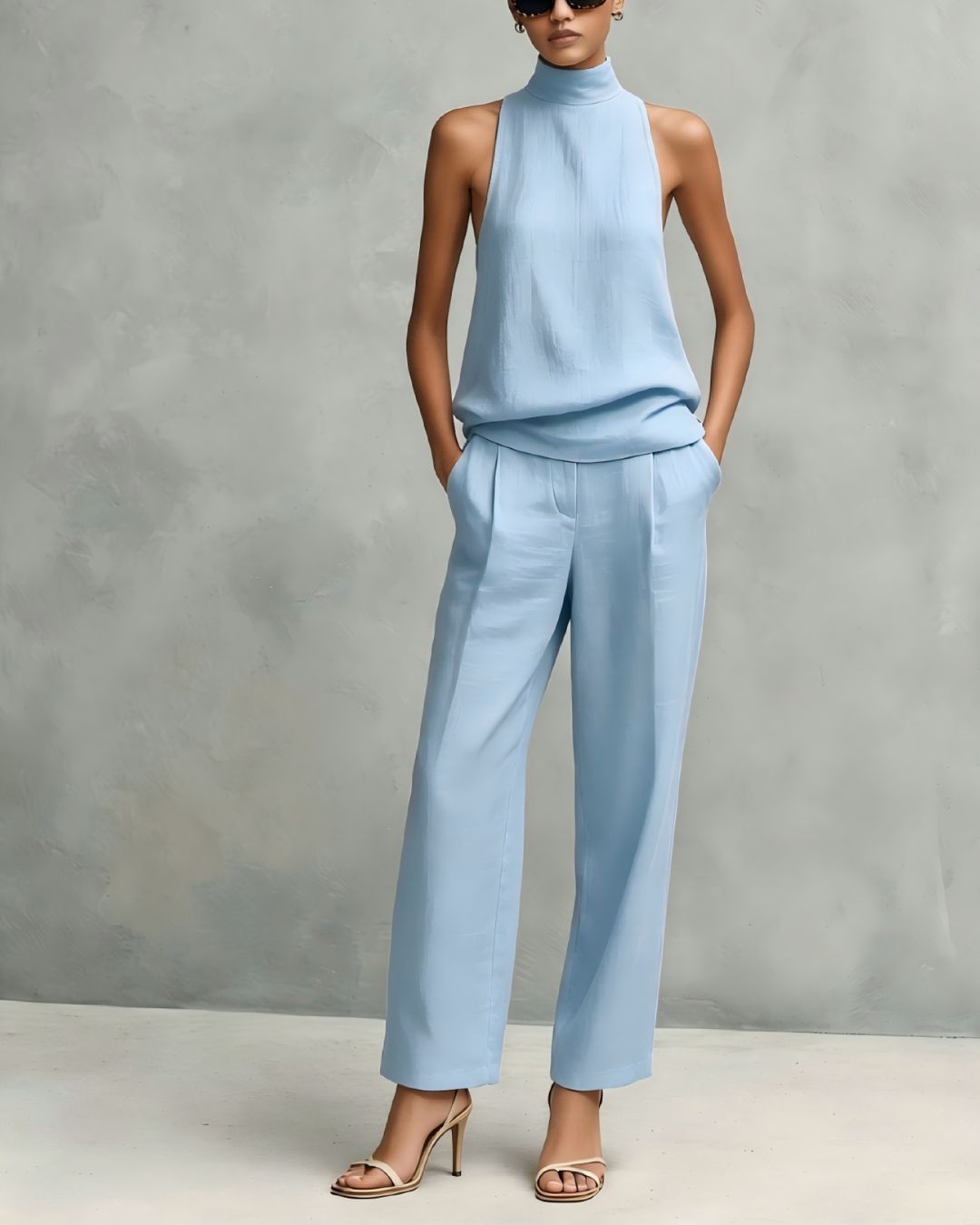 Vyla™ Elegant Round-neck Set