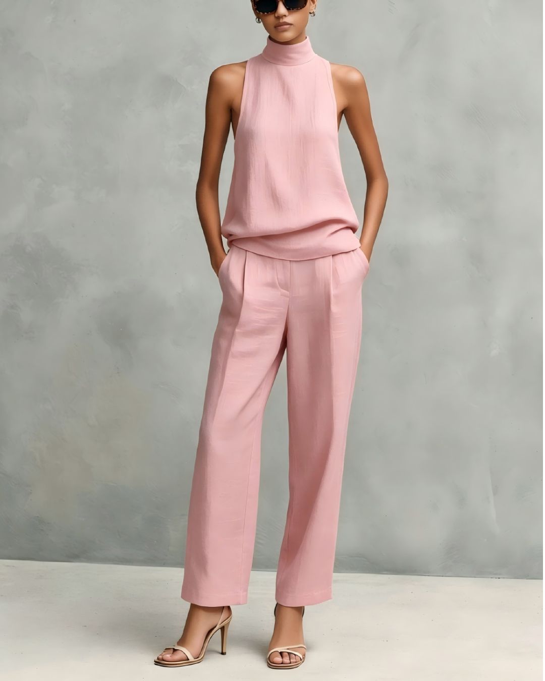 Vyla™ Elegant Round-neck Set