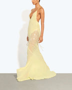 Vyla™ Sequin Sheer Mermaid Evening Gown