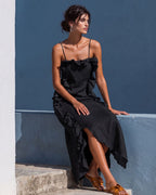 Vyla™ Ruffle Trim Cami Maxi Dress