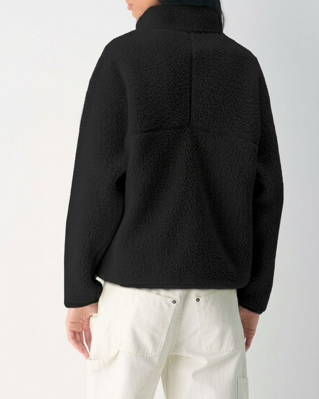 Vyla™ Fleece Half-Zip Mock Neck Pullover