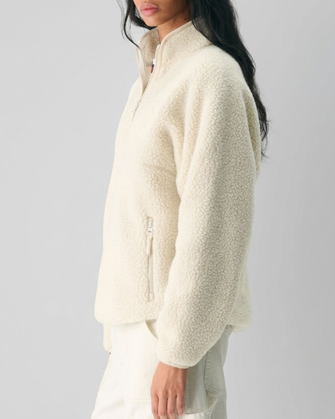 Vyla™ Fleece Half-Zip Mock Neck Pullover