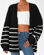 Vyla™ Oversized Lantern Sleeve Knit Cardigan Sweater
