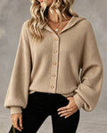 Vyla™ Hooded Corduroy Button-Up Jacket