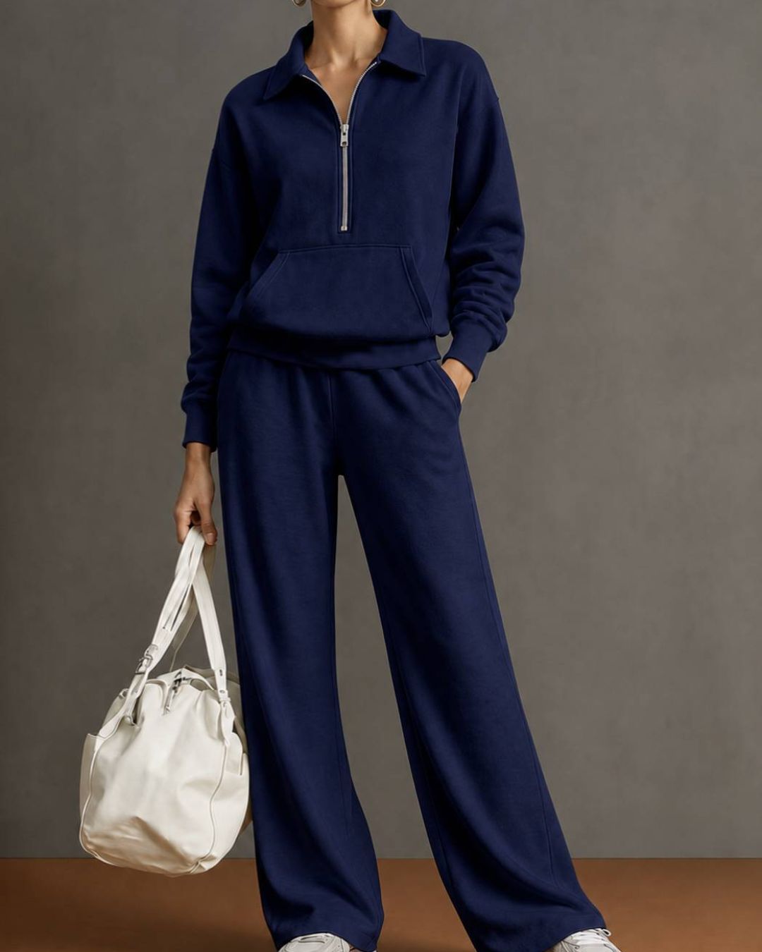 Vyla™ Half-Zip Sweatshirt & Pants Set
