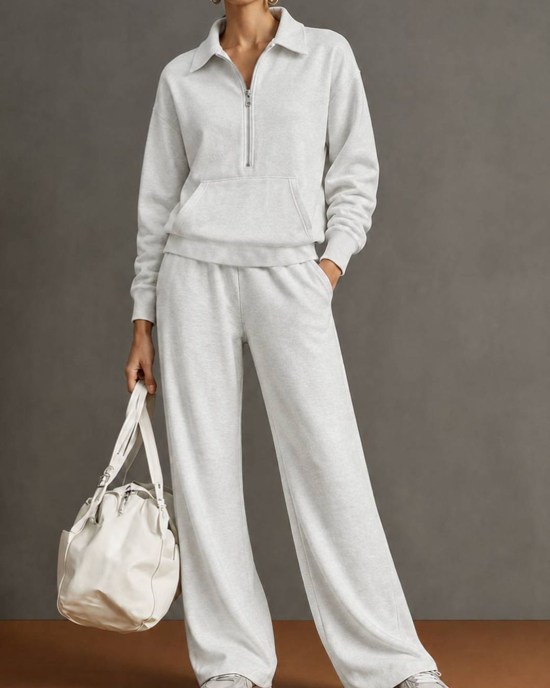 Vyla™ Half-Zip Sweatshirt & Pants Set