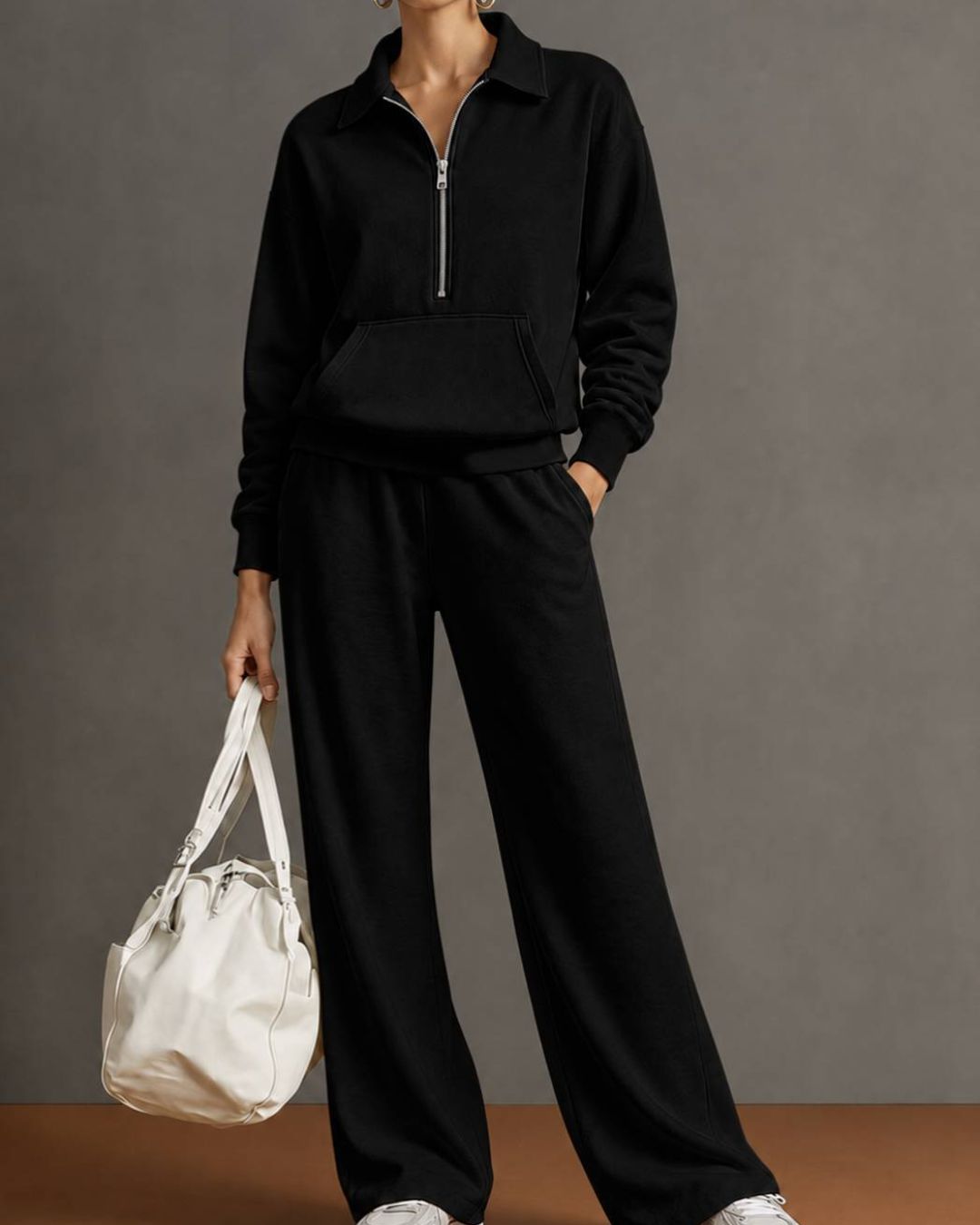 Vyla™ Half-Zip Sweatshirt & Pants Set