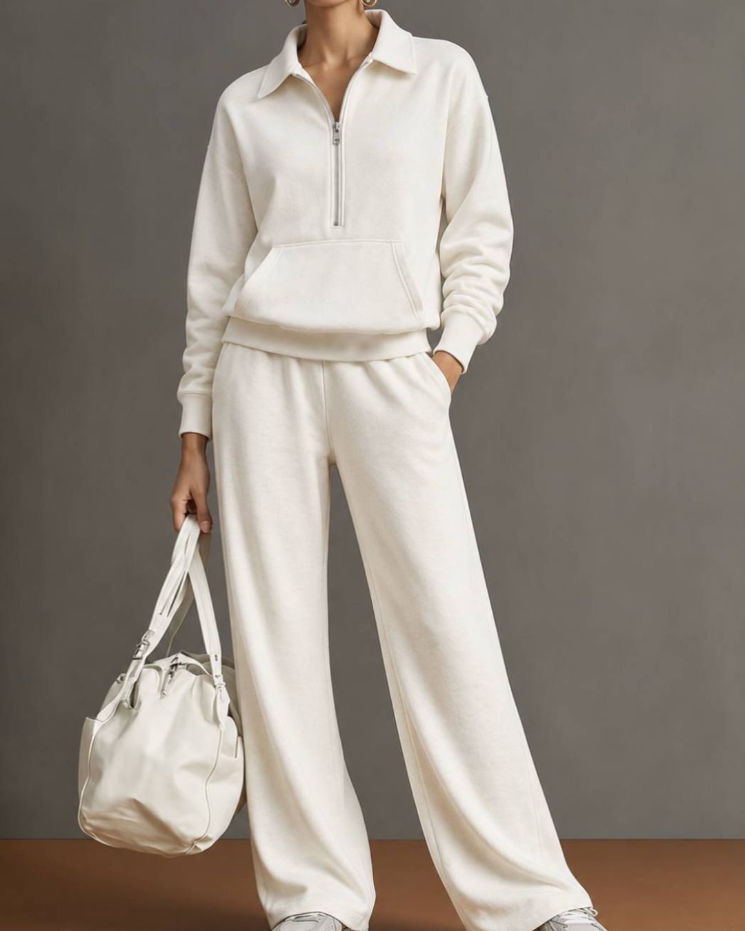 Vyla™ Half-Zip Sweatshirt & Pants Set