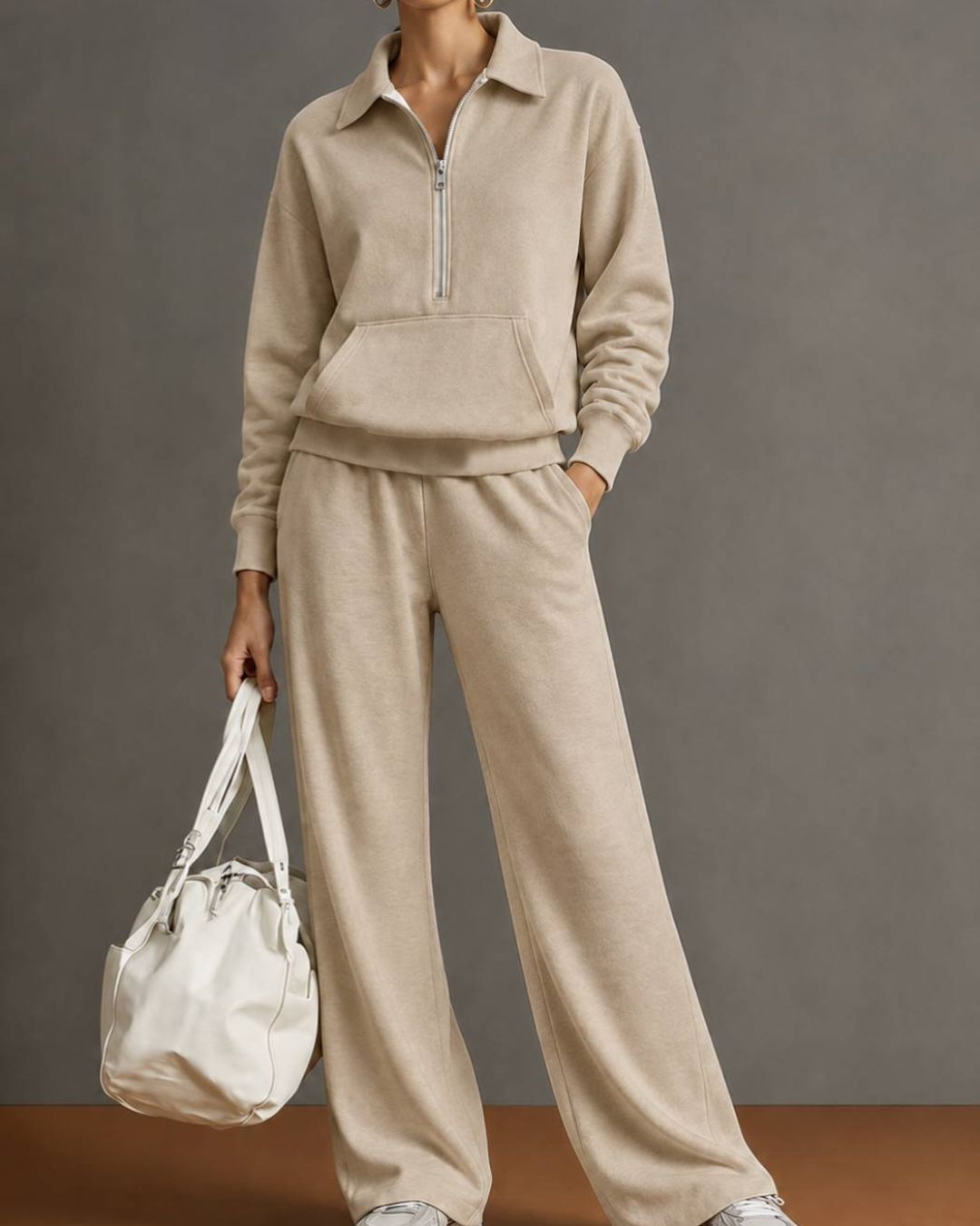 Vyla™ Half-Zip Sweatshirt & Pants Set
