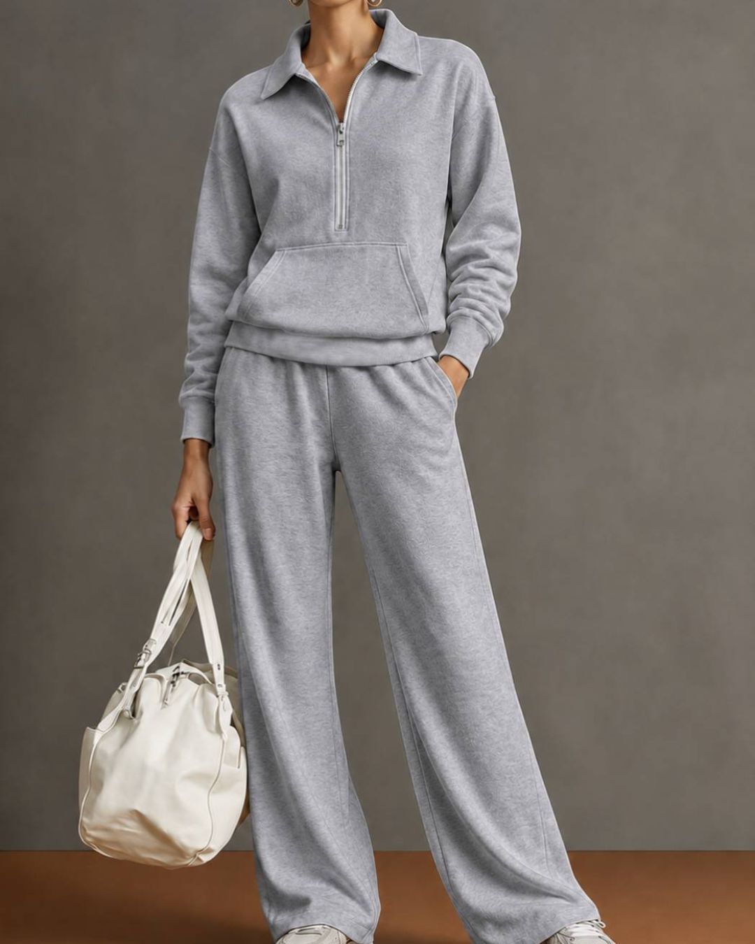 Vyla™ Half-Zip Sweatshirt & Pants Set