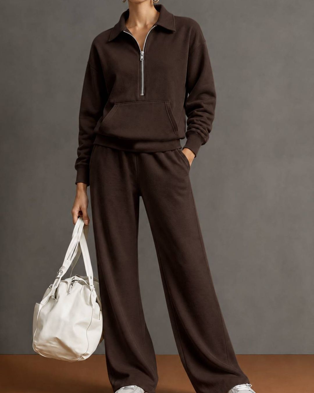 Vyla™ Half-Zip Sweatshirt & Pants Set