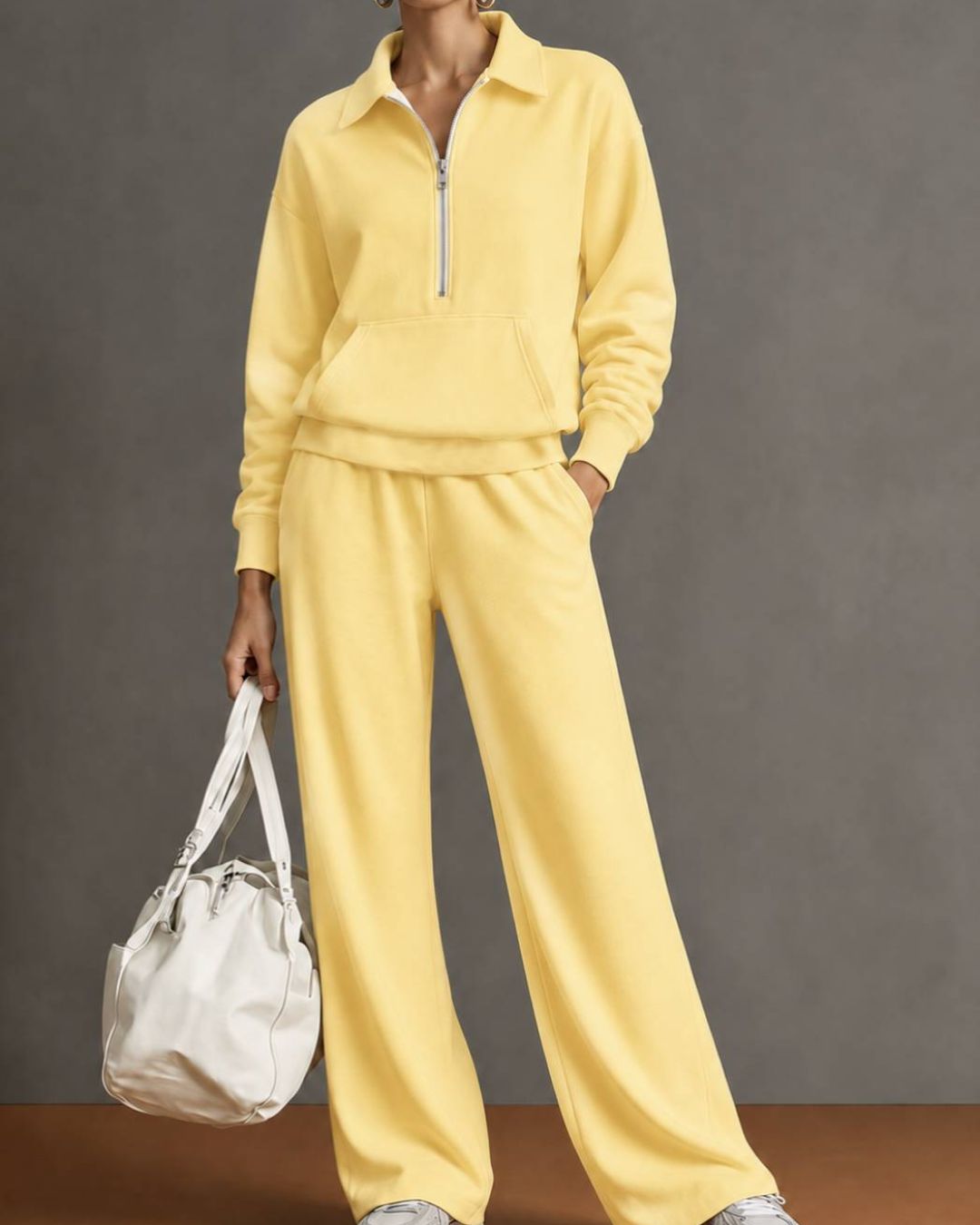 Vyla™ Half-Zip Sweatshirt & Pants Set