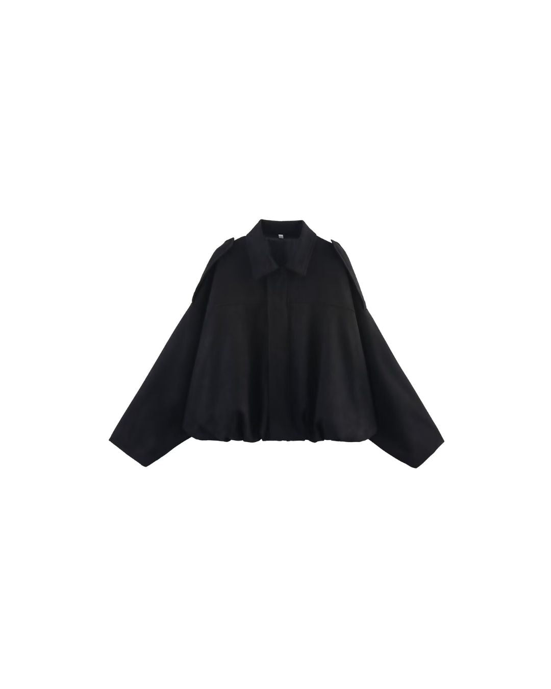 Vyla™ Batwing Sleeve Faux Suede Bomber Jacket