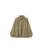 Vyla™ Oversized Batwing Sleeve Bomber Jacket