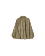 Vyla™ Oversized Batwing Sleeve Bomber Jacket