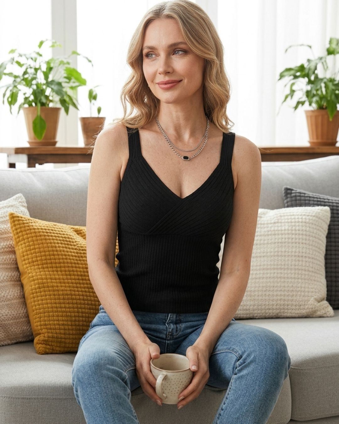 Vyla™ Thermal Built-in Bra Tank Top