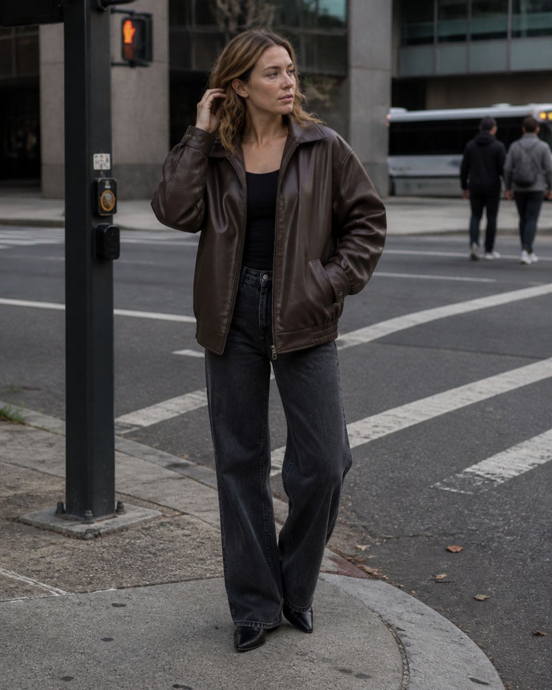 Vyla™ Oversized Bomber Jacket