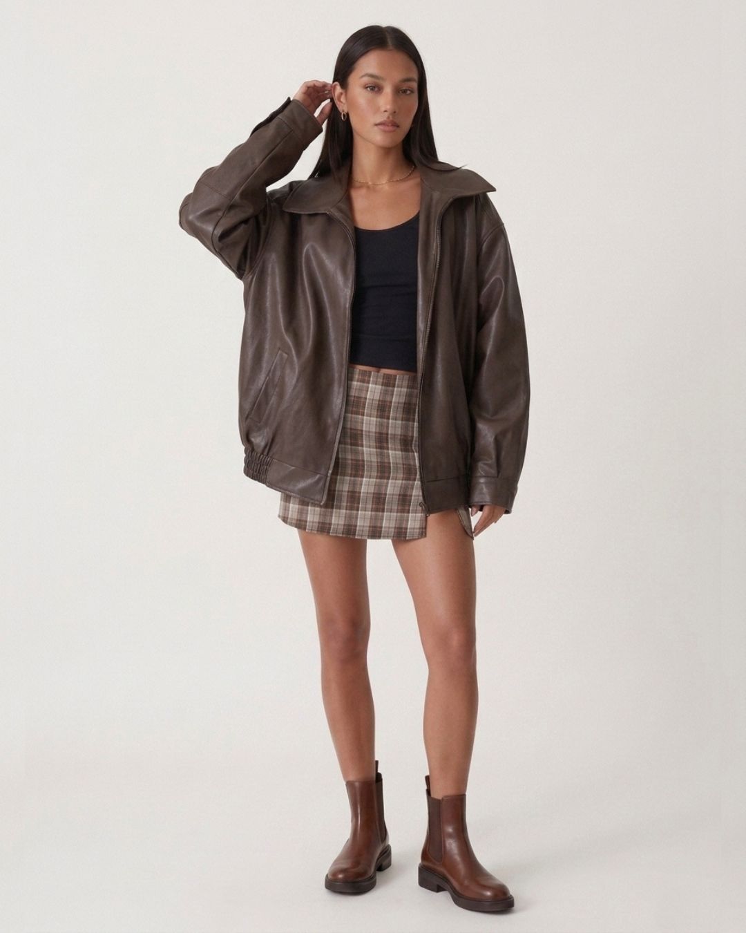 Vyla™ Oversized Bomber Jacket