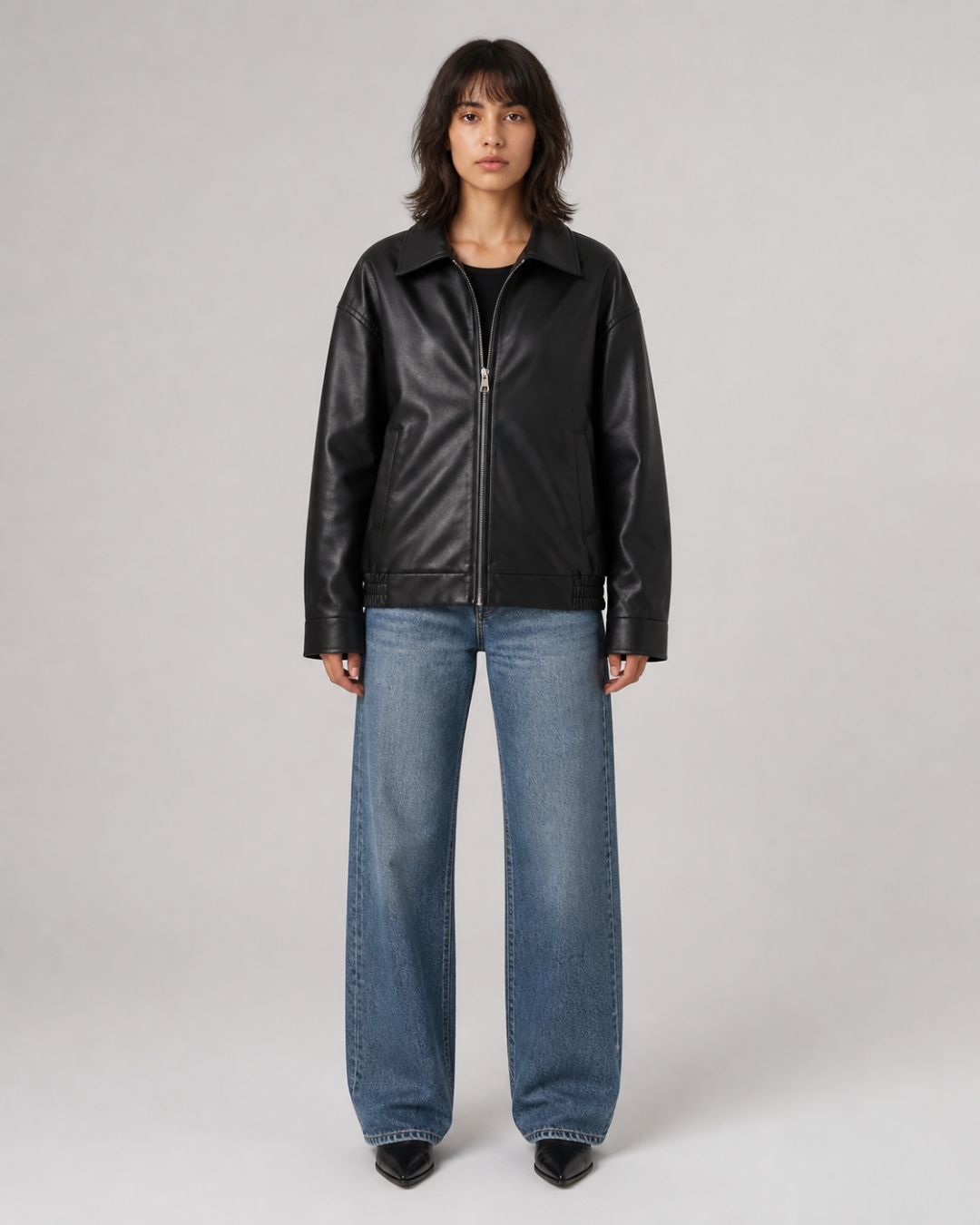Vyla™ Oversized Bomber Jacket